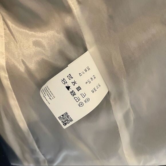 BOSS HUGO BOSS Jadena Jacket Blazer Stretch Wool Two Button Gray - Picture 9 of 10